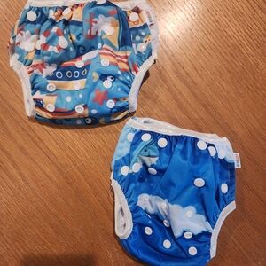 Alva Baby Reusable Adjustable Swim Diapers (2)